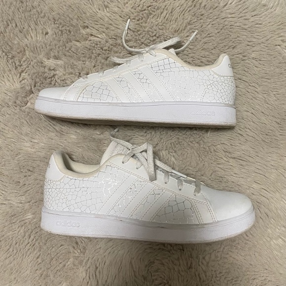 Adidas White Sneakers - Picture 3 of 5